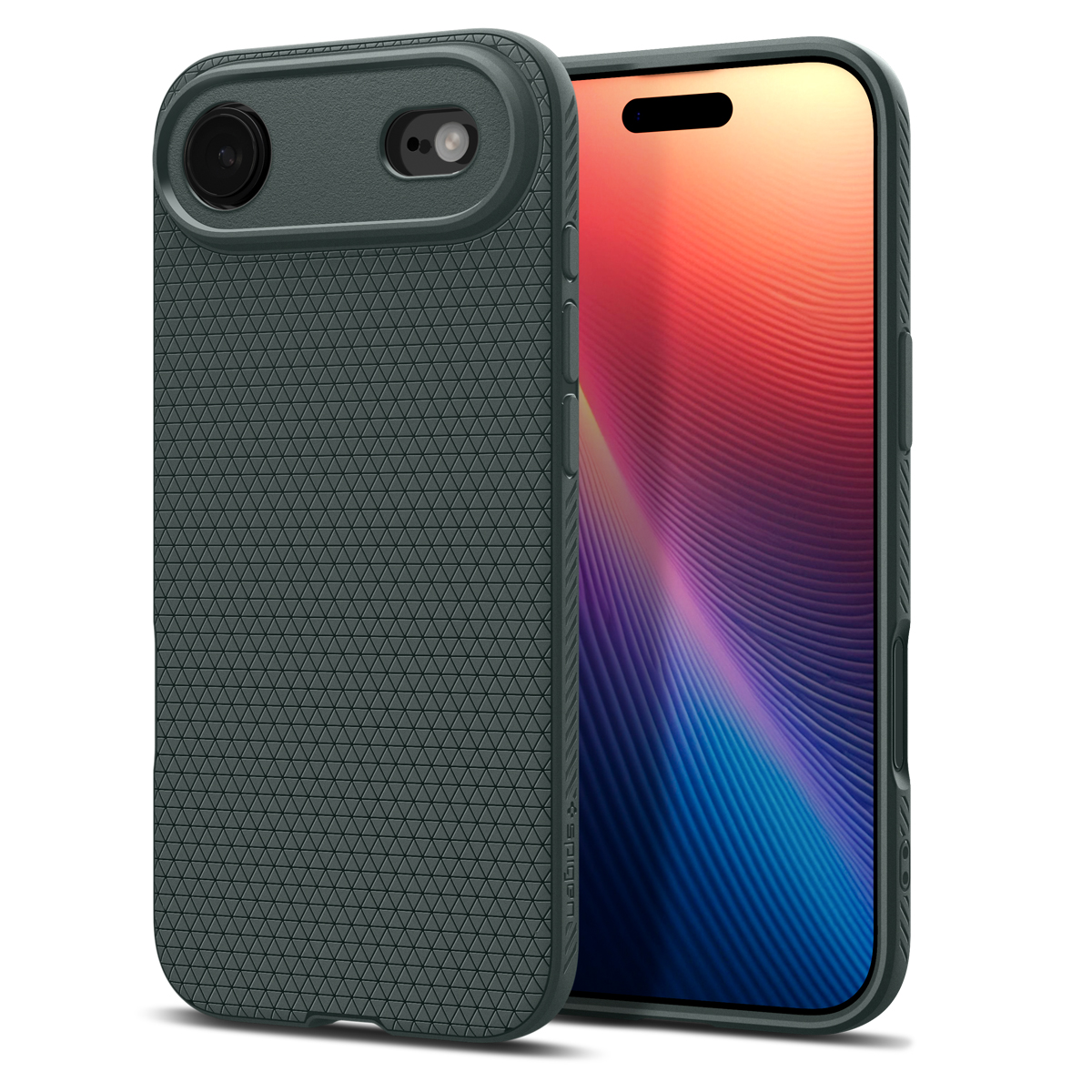 Etui Spigen do iPhone Air, Liquid Air, Abyss Green