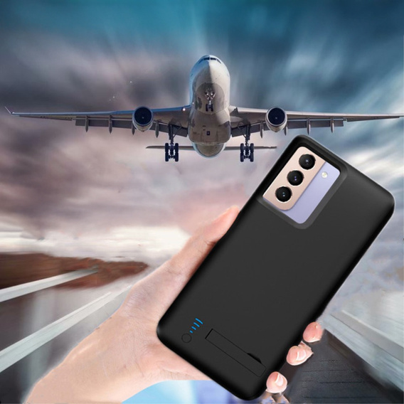 OUTLET Etui z Baterią 4800mAh do Samsung Galaxy S22, czarne