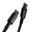 Baseus kabel Tungsten USB‑C→USB‑C 1 m 100 W - Czarny