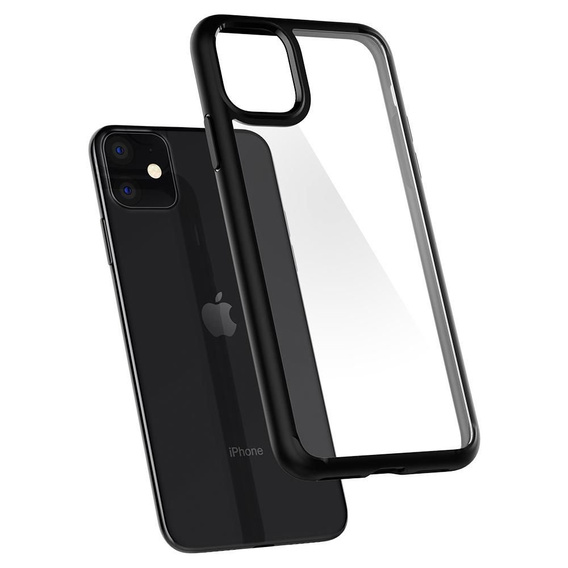 Etui Spigen do iPhone 11, Ultra Hybrid, matowe czarne