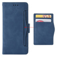Etui z klapką do Xiaomi Redmi Note 13 Pro+, Card Slot, niebieskie