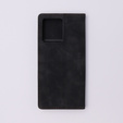 Etui do Motorola Edge 40, ERBORD Vintage portfel z klapką, czarne