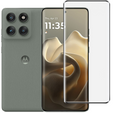 Szkło Hartowane 3D do Motorola Edge 60 Pro, czarna ramka