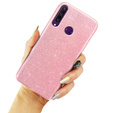 Etui Glitter Case do Huawei Y6P, Pink