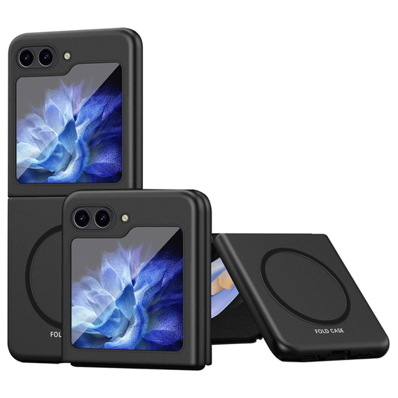 Etui PC Case do Samsung Galaxy Z Flip7 FE / Z Flip6, do MagSafe, czarne
