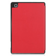 Etui do Samsung Galaxy Tab S6 Lite 10.4" 2020/2022/2024, z miejscem na rysik, czerwone
