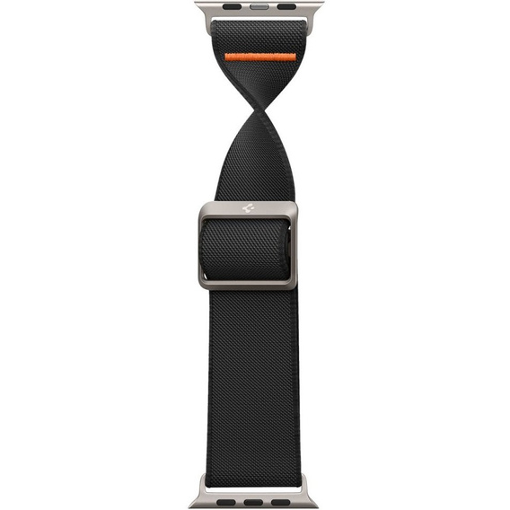 Pasek SPIGEN do Apple Watch 1/2/3/4/5/6/7/8/9/10/11/SE Ultra 1/2/3 42/44/45/46/49mm, Fit Lite Ultra, Czarny