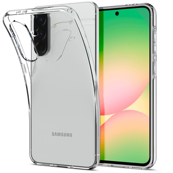 Etui Spigen do Galaxy A56 5G, Liquid Crystal, przezroczyste + Szkło hartowane 9h