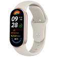 Pasek Silikonowy do Xiaomi Smart Band 10 / 9 / 8, Beżowy
