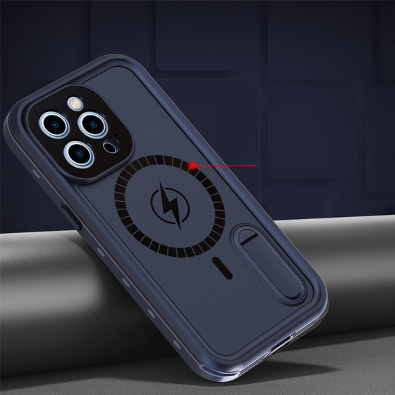Etui wodoodporne do iPhone 13 Pro Max, Redpepper, do MagSafe, czarne
