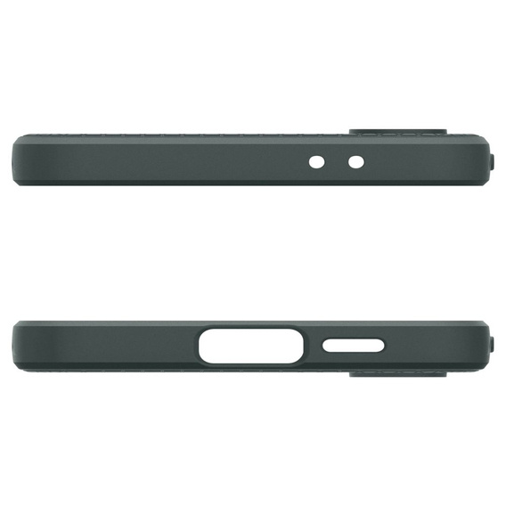Etui Spigen do Samsung Galaxy S24 FE, Liquid Air, zielone + Szkło Hartowane 9H