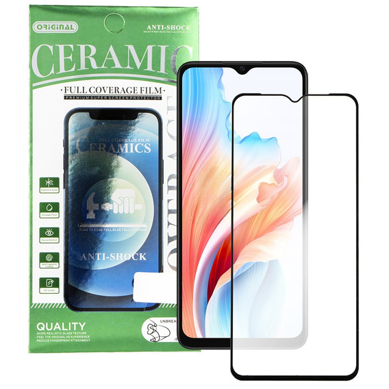 Szkło Hybrydowe 5D Full Glue Ceramic do Samsung Galaxy A25 5G