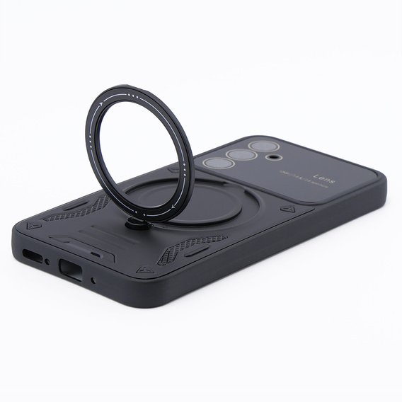 Etui pancerne do Samsung Galaxy A54 5G, CamShield MagSafe, czarne
