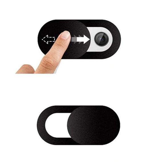 2x Zaślepka do Kamery Cam Slider - Black