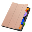 Etui do Lenovo Idea Tab 11" 2025 TB336FU TB336ZU, Smartcase z miejscem na rysik, różowe rose gold