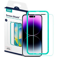 Szkło Hartowane ESR Screen Shield do iPhone 14 Pro, Clear