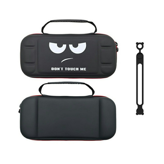 Czarne etui z nadrukiem do Nintendo Switch 2 – wodoodporne