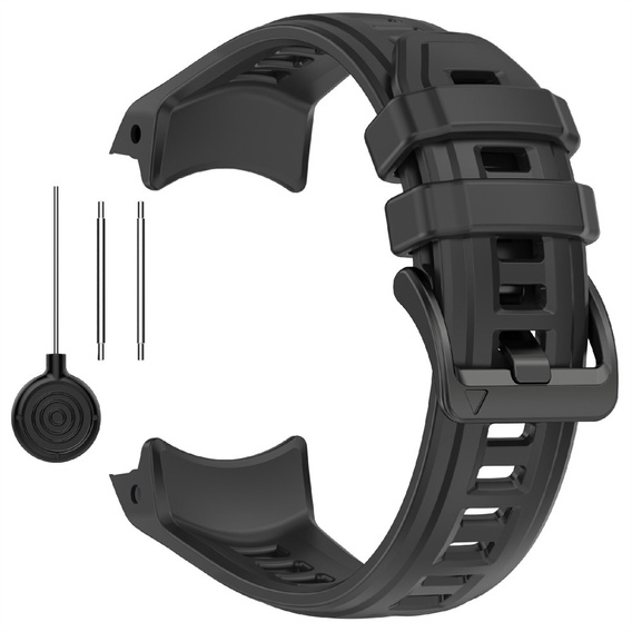 Pasek silikonowy do Garmin Instinct 3 Solar / Instinct 3 AMOLED 50 mm – Czarny