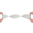 Pasek Nylonowy do Apple Watch 1/2/3/4/5/6/7/8/SE/ULTRA 42/44/45/49mm, Biały