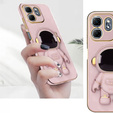 Etui do Infinix Hot 50i 4G, Astronaut, różowe