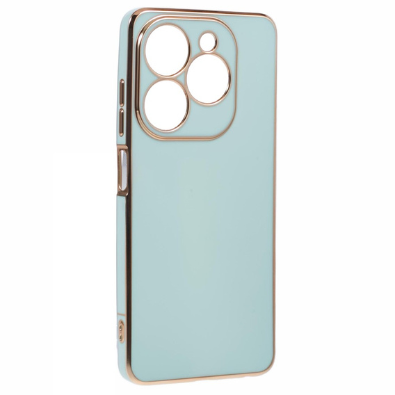 Etui do Infinix Hot 40i, Glamour CamShield, miętowe