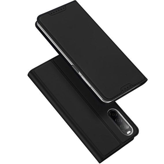 Etui Dux Ducis do Sony Xperia 10 V, Skinpro, czarne