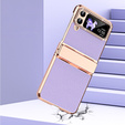 Etui do Samsung Galaxy Z Flip 4 5G, ElectroLeather, fioletowe