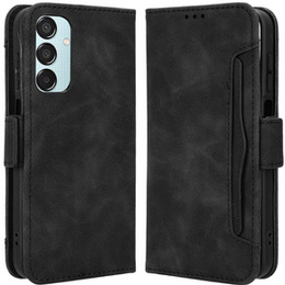 Etui z klapką do Samsung Galaxy M15 5G, Card Slot, czarne