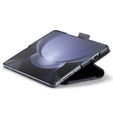 Etui z klapką CASEME do Samsung Galaxy Z Fold6 5G, Litchi Wallet, fioletowe