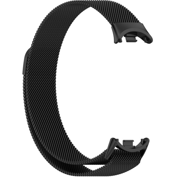 Pasek Bransoleta Milanese do Xiaomi Smart Band 10 / 9 / 8, Czarny