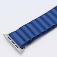 Pasek Nylonowy do Apple Watch 1/2/3/4/5/6/7/8/9/10/11/SE Ultra 1/2/3 42/44/45/46/49mm, Granatowy