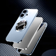 Etui do iPhone 16, Dual Glass, do Magsafe, niebieskie