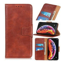 Skórzane Etui Wallet do Samsung Galaxy A40 - Brown