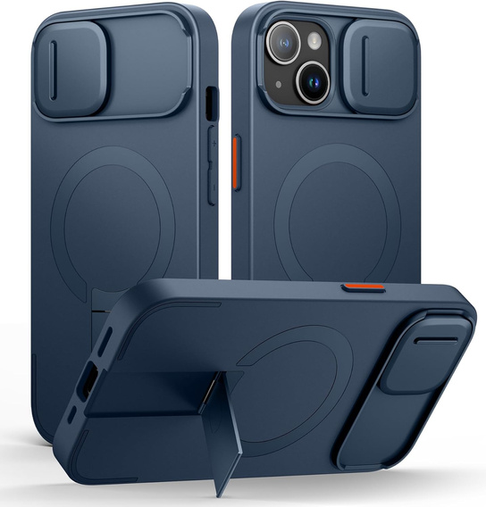 Etui do iPhone 13/14, Suritch Shockproof, do MagSafe, niebieskie