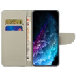 Etui z klapką do Samsung Galaxy M15 5G, Wallet, Don't Touch My Phone czarne
