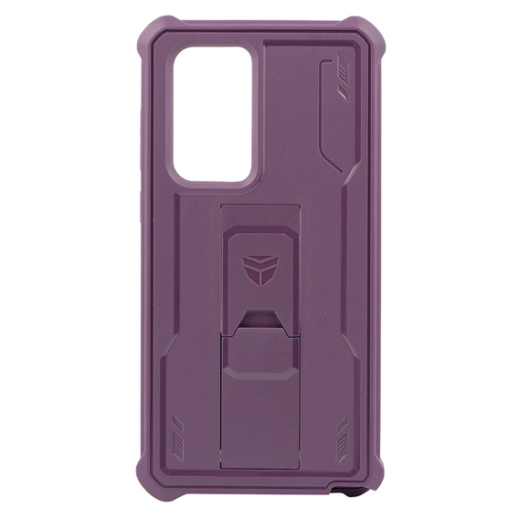 Etui pancerne do Samsung Galaxy S22 Ultra, Dexnor Full Body, Fioletowe