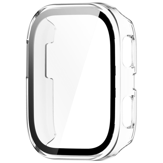 Etui z hartowanym szkłem do Amazfit Bip 6 – pełna ochrona 2w1 - przezroczyste