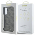 Etui GUESS do Samsung Galaxy A56, 4G Metal Gold Logo, brązowe