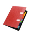 Etui do iPad 10.2" 2021/2020/2019 (9/8/7 gen.), Business Card and Pen Slot, czerwone