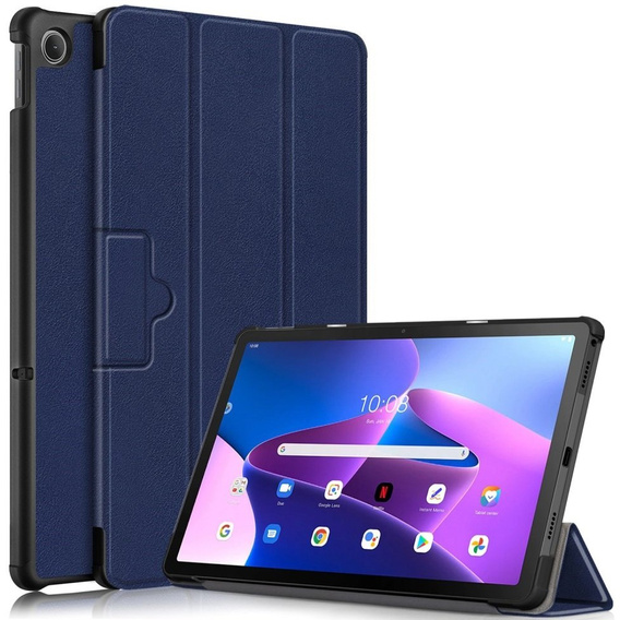 Etui do Lenovo Tab M10 Plus 10.6 TB-125F / TB-128F 3 Gen, Smartcase, granatowe
