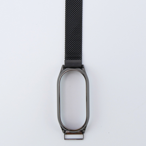 Pasek Bransoleta Milanese do Xiaomi Smart Band 10 / 9 / 8, Czarny