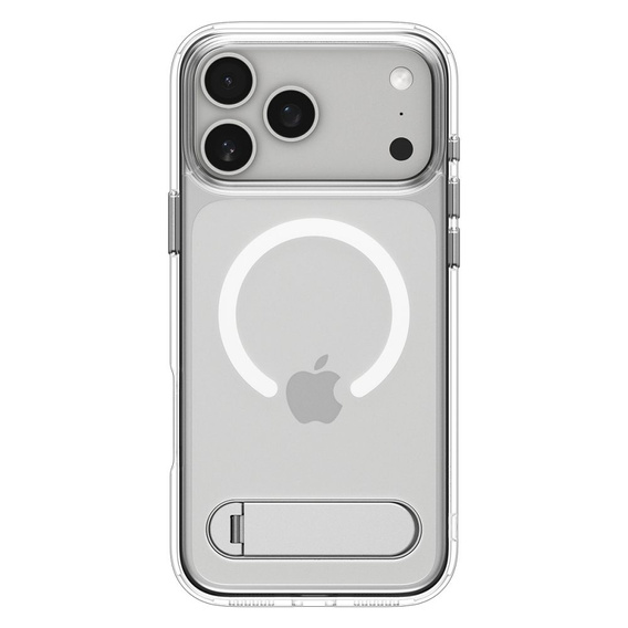 Etui Spigen do iPhone 17 Pro, Ultra Hybrid "S" Mag MagSafe, Clear / White