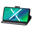 Etui z klapką do Oppo A98 5G, Butterfly, czarne
