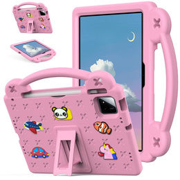 Etui do Xiaomi Pad 7 / 7 Pro, Cute Patterns, z podstawką, różowe