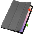 Etui do Samsung Galaxy Tab S11, Smartcase z miejscem na rysik, szare