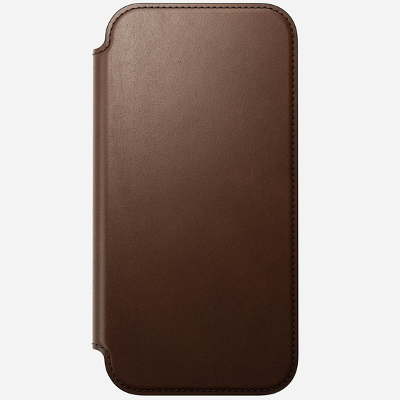 Etui Nomad do iPhone 17 Pro Max, Modern Leather Folio, brązowe