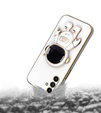Etui do Samsung Galaxy A56 5G, Astronaut, białe