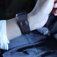 Bransoleta do Apple Watch 1/2/3/4/5/6/7/8/9/10/11/SE Ultra 1/2/3 42/44/45/46/49mm, Szara