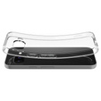 Etui Spigen do Google Pixel 9A, Crystal Flex, przezroczyste + Szkło Hartowane 9H