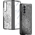 Etui do Samsung Galaxy Z Fold 5 5G, Mechanical Legend, czarne